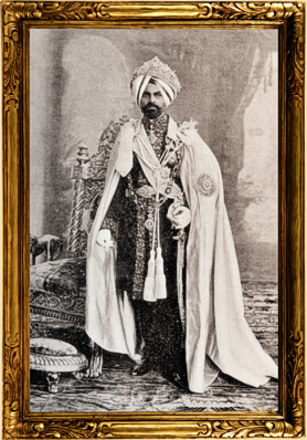 SAR el Maharajá de Kapurthala, mi esposo.